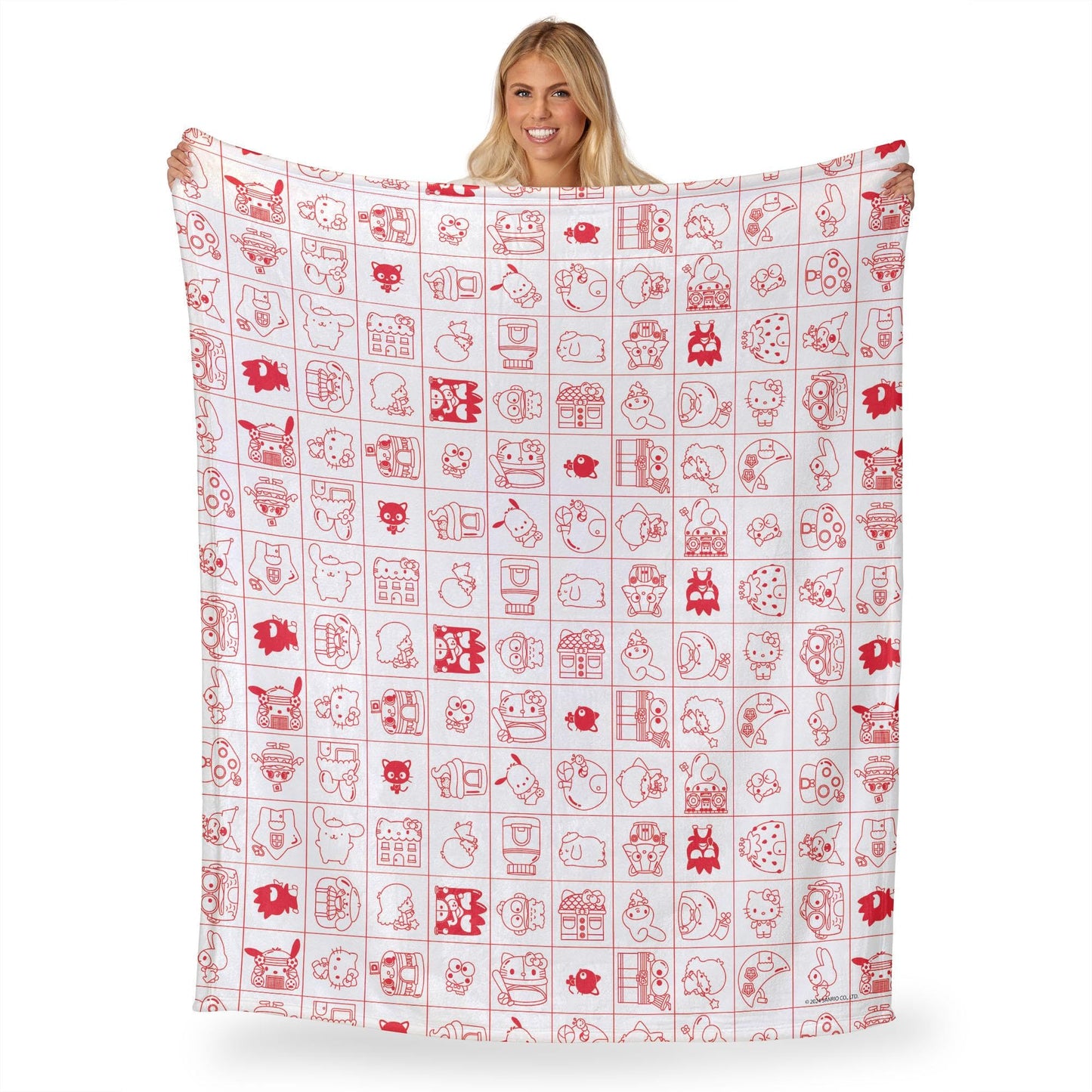 Hello Kitty Silk Touch Throw Blanket