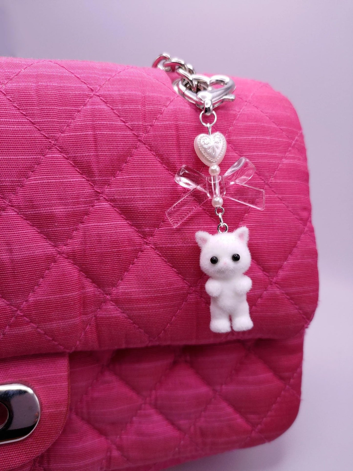 Kawaii Y2K Cute Cat Keychain