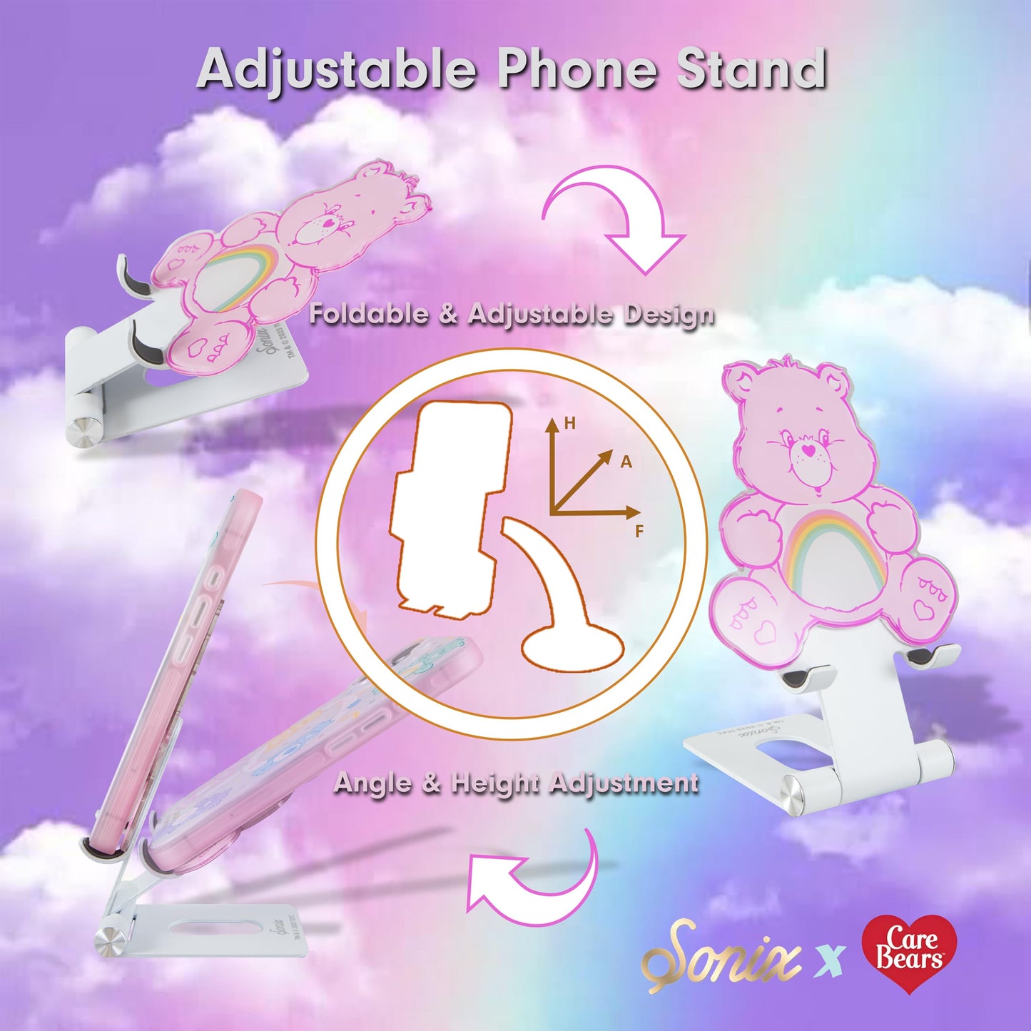 Sonix x Sanrio Character Phone Stand | Adjustable Cell Phone Holder