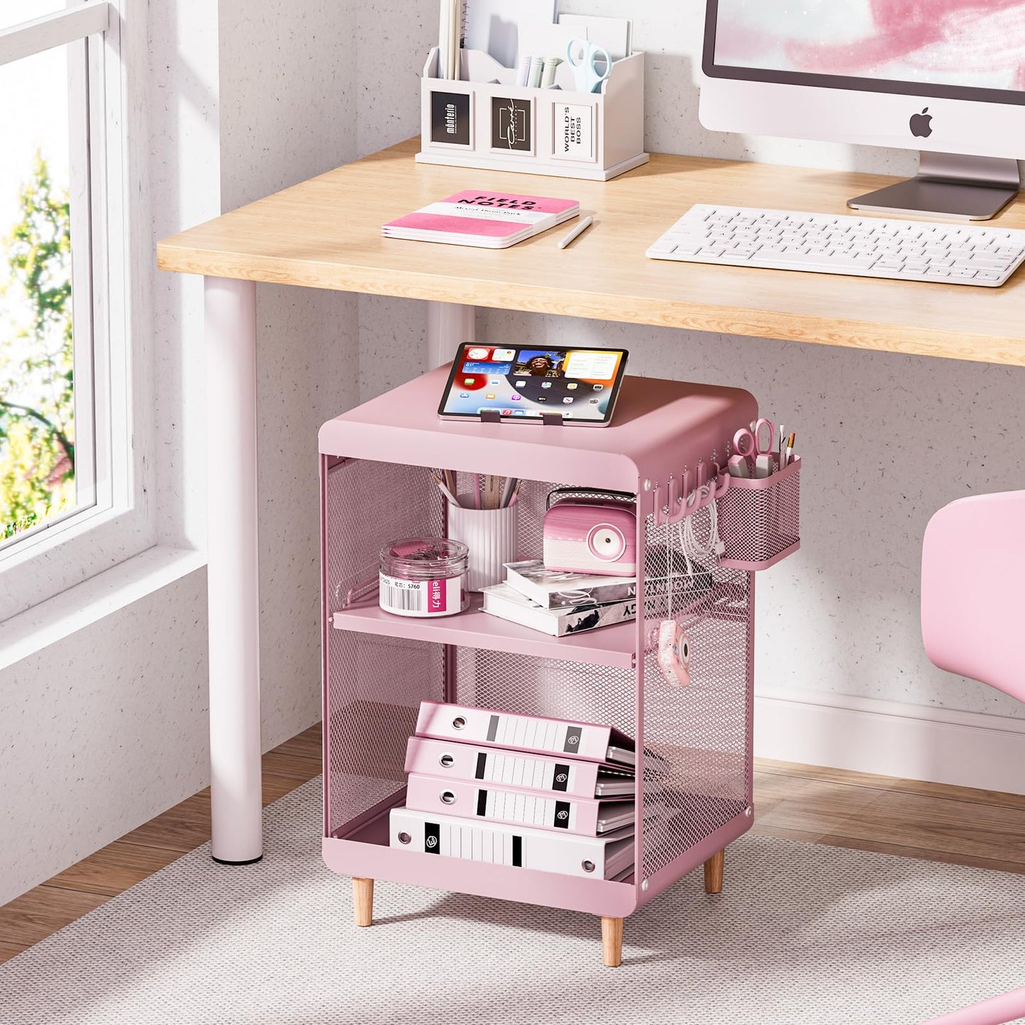 Cute Bedside Nightstand Table