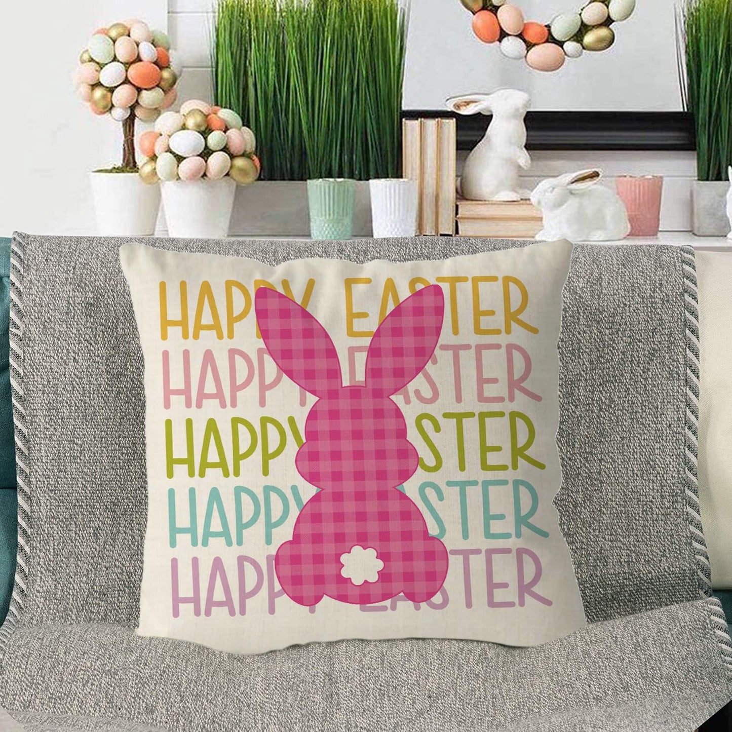 Easter Bunny Pillow Covers