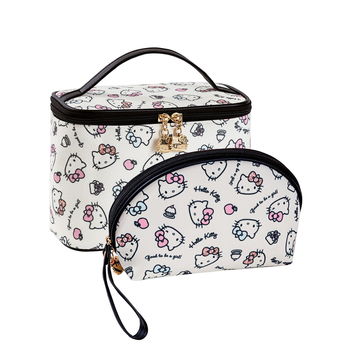 Hello Kitty Make up Bag Travel Cosmetic Bags - Cute Zipper Pouch Case Organizer