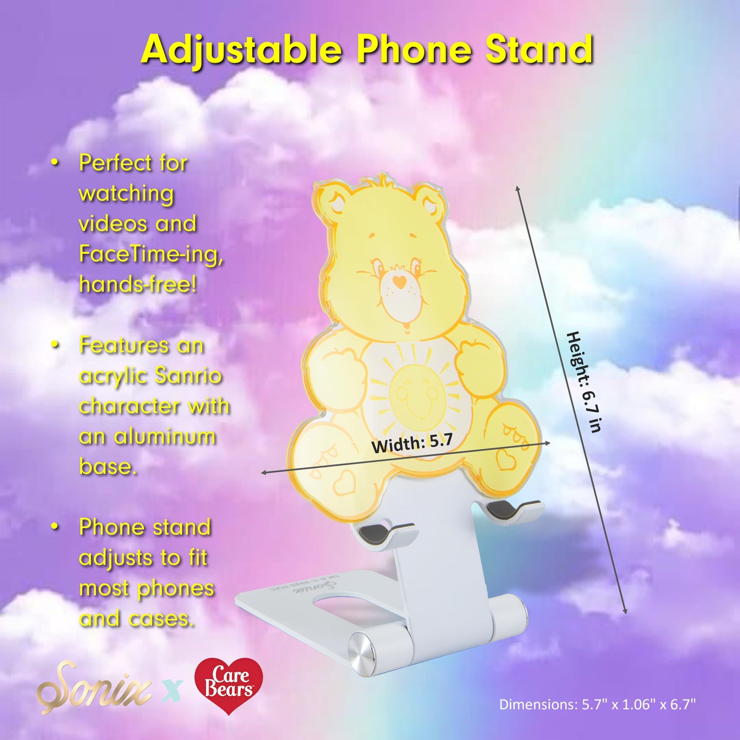 Sonix x Sanrio Character Phone Stand | Adjustable Cell Phone Holder