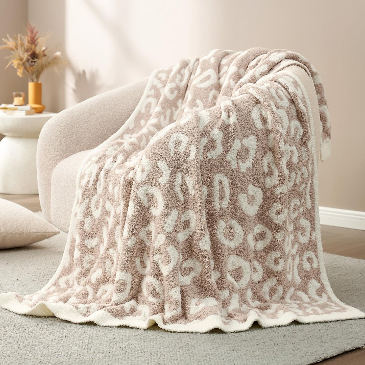 Throw Baby Blanket Microfiber Fluffy Warm Cozy Fuzzy Soft Throw Blanket Reversible Blankets