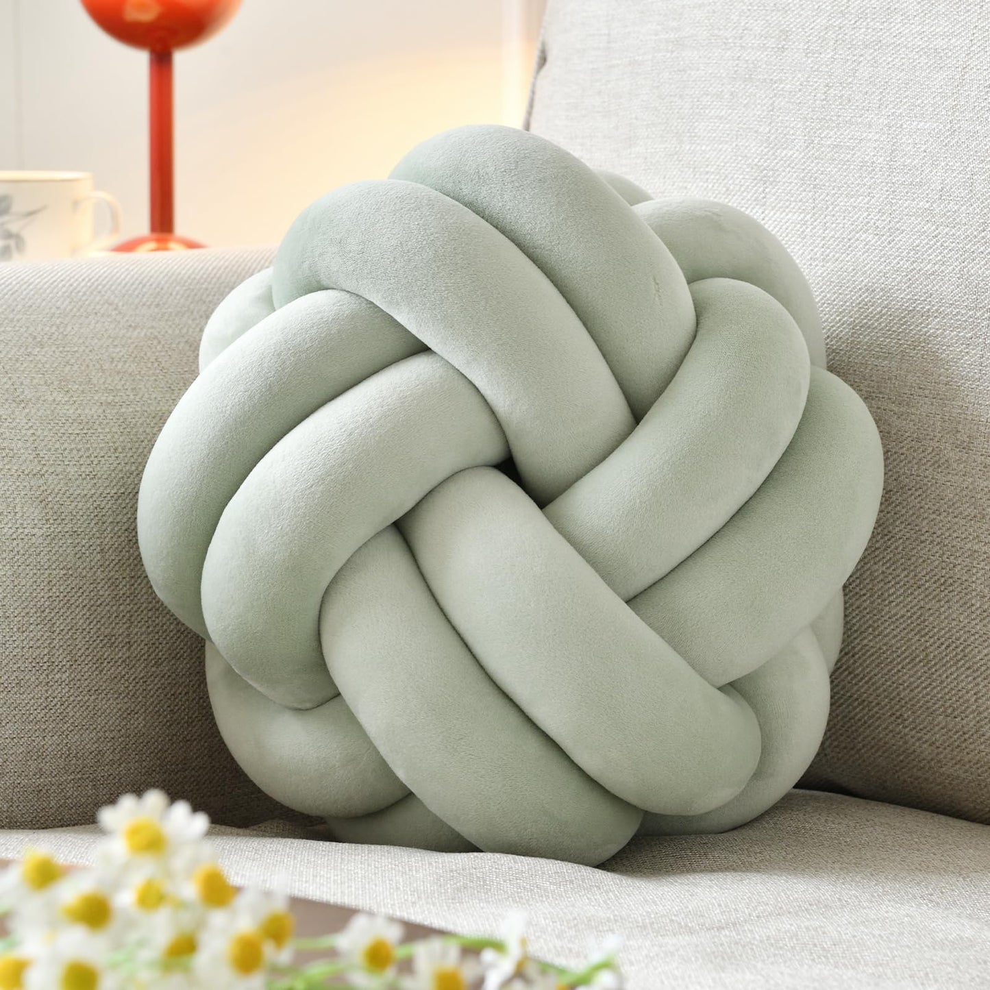 Seashell Decorative Pillow – Soft Clam-Shaped Cushion for Sofa, Bed, or Living Room