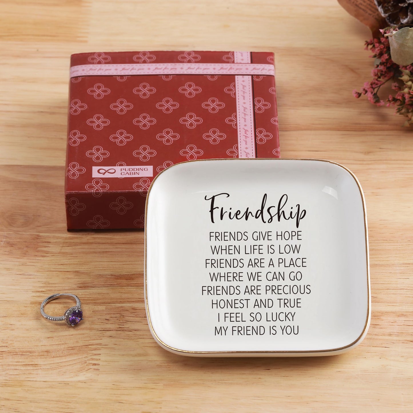 Inspirational Women Ring Dish