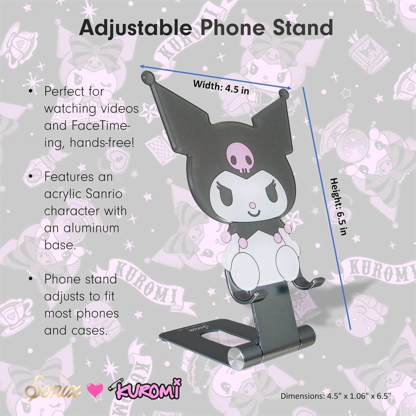 Sonix x Sanrio Character Phone Stand | Adjustable Cell Phone Holder