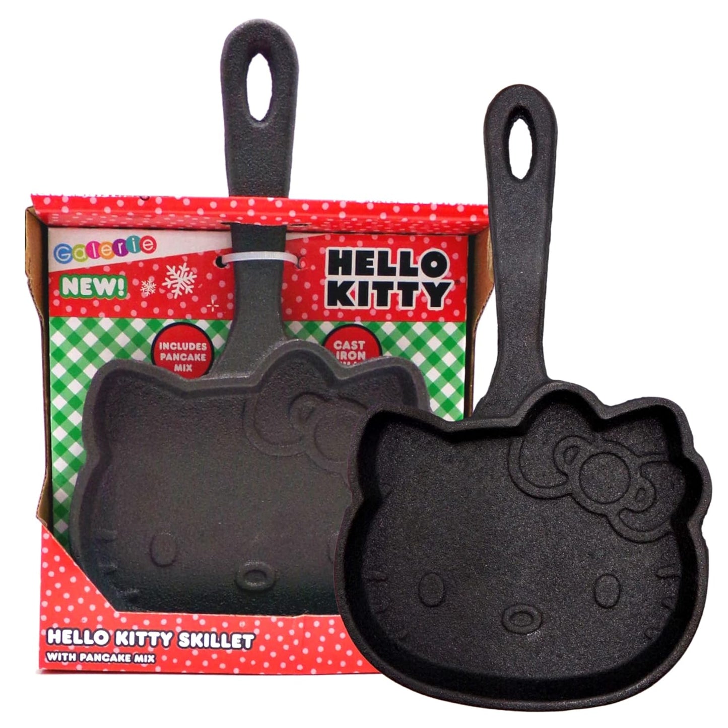 Hello Kitty Pancake Skillet with Mix, Mini Maker Mold, 3.52 Ounces