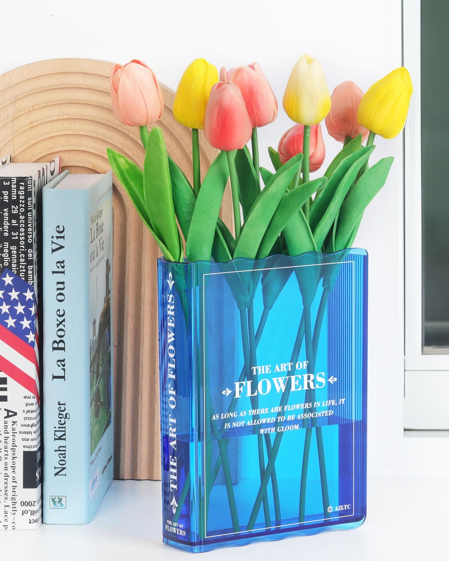 New Book-Shaped Flower Vase – Aesthetic Decor