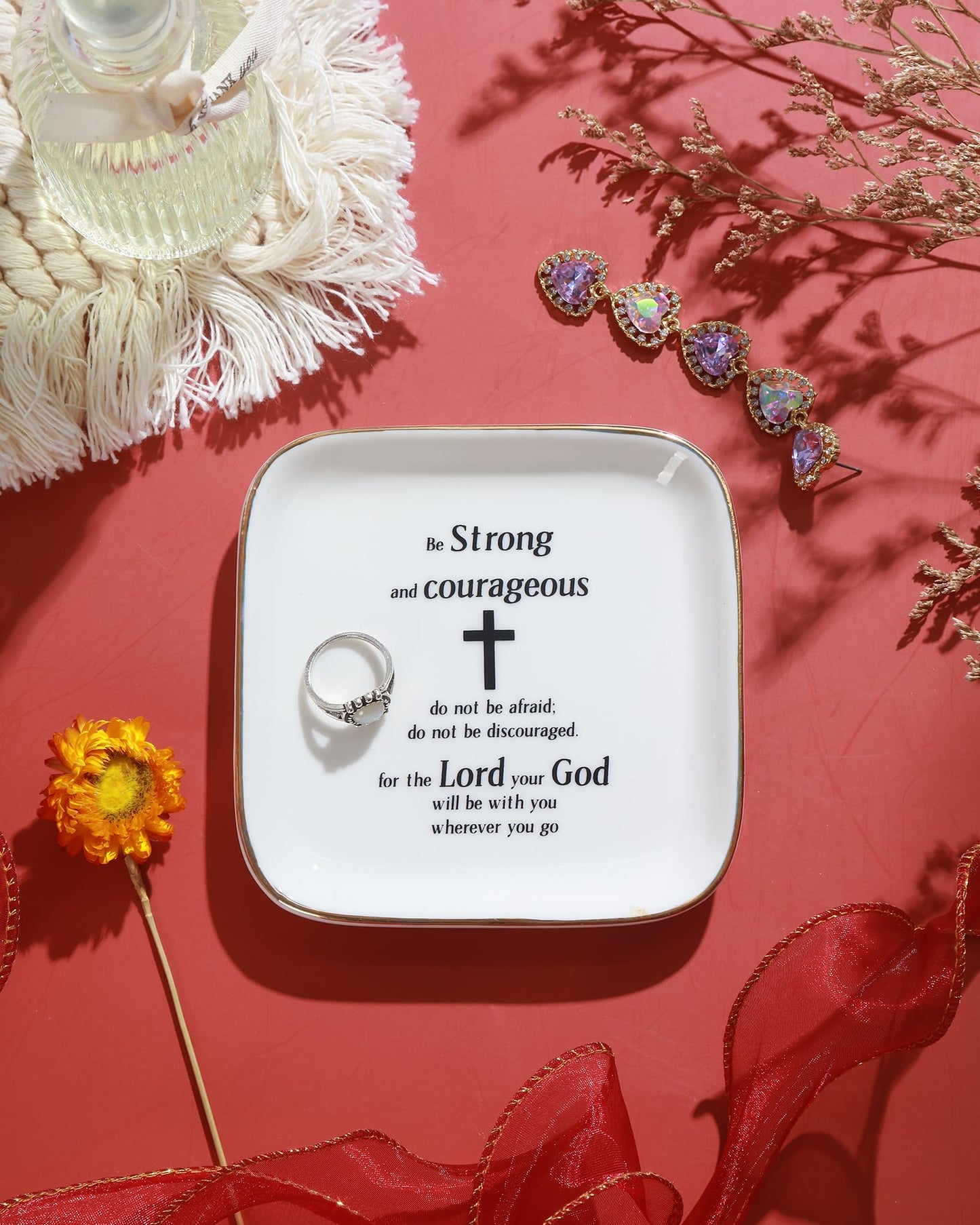 Inspirational Women Ring Dish