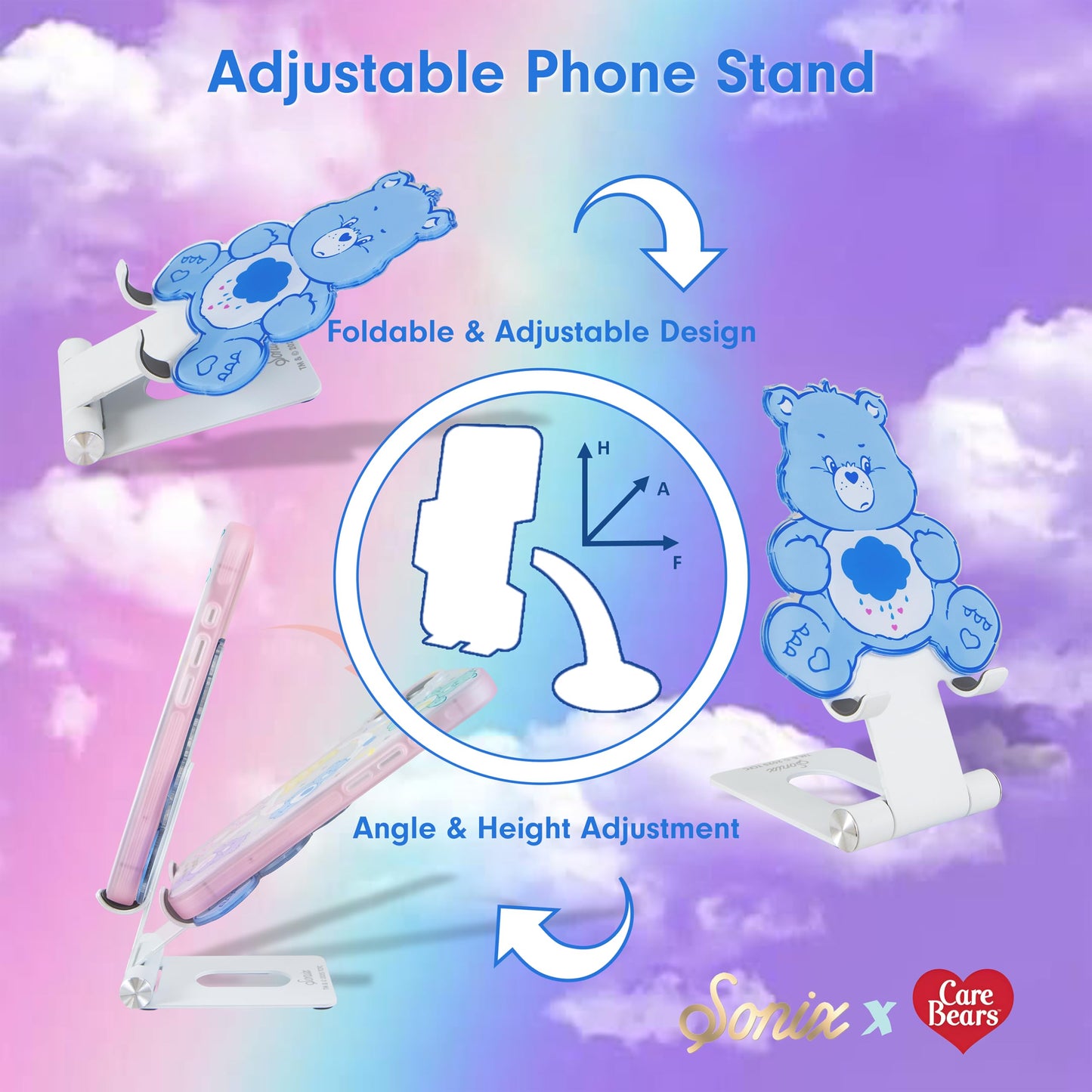 Sonix x Sanrio Character Phone Stand | Adjustable Cell Phone Holder