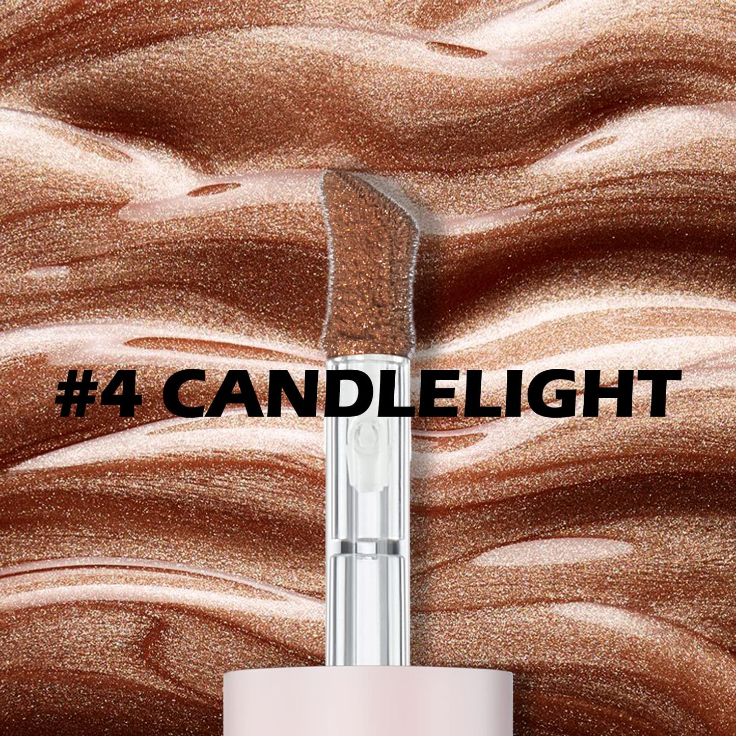 Liquid Highlighter Makeup - Lightweight Blendable Cream Face Body Liquid Illuminator Bronzer