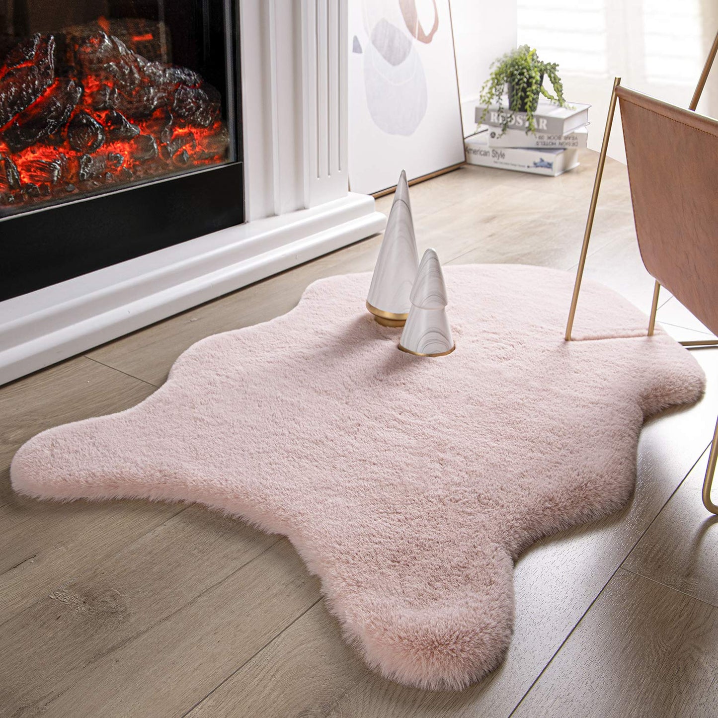 Ultra Soft Faux Area Rug