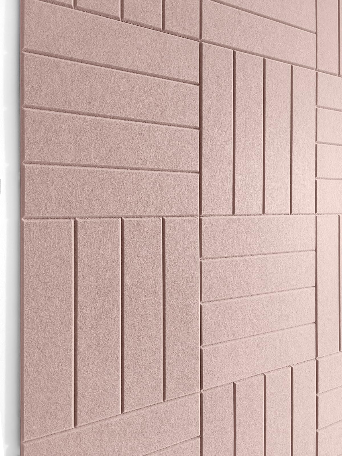 Large Cork Board Alternative - Felt Wall Tiles with Safe Removable Adhesive Tabs, Cork Wall Tiles Cork Board 47"x35" 12 Pack