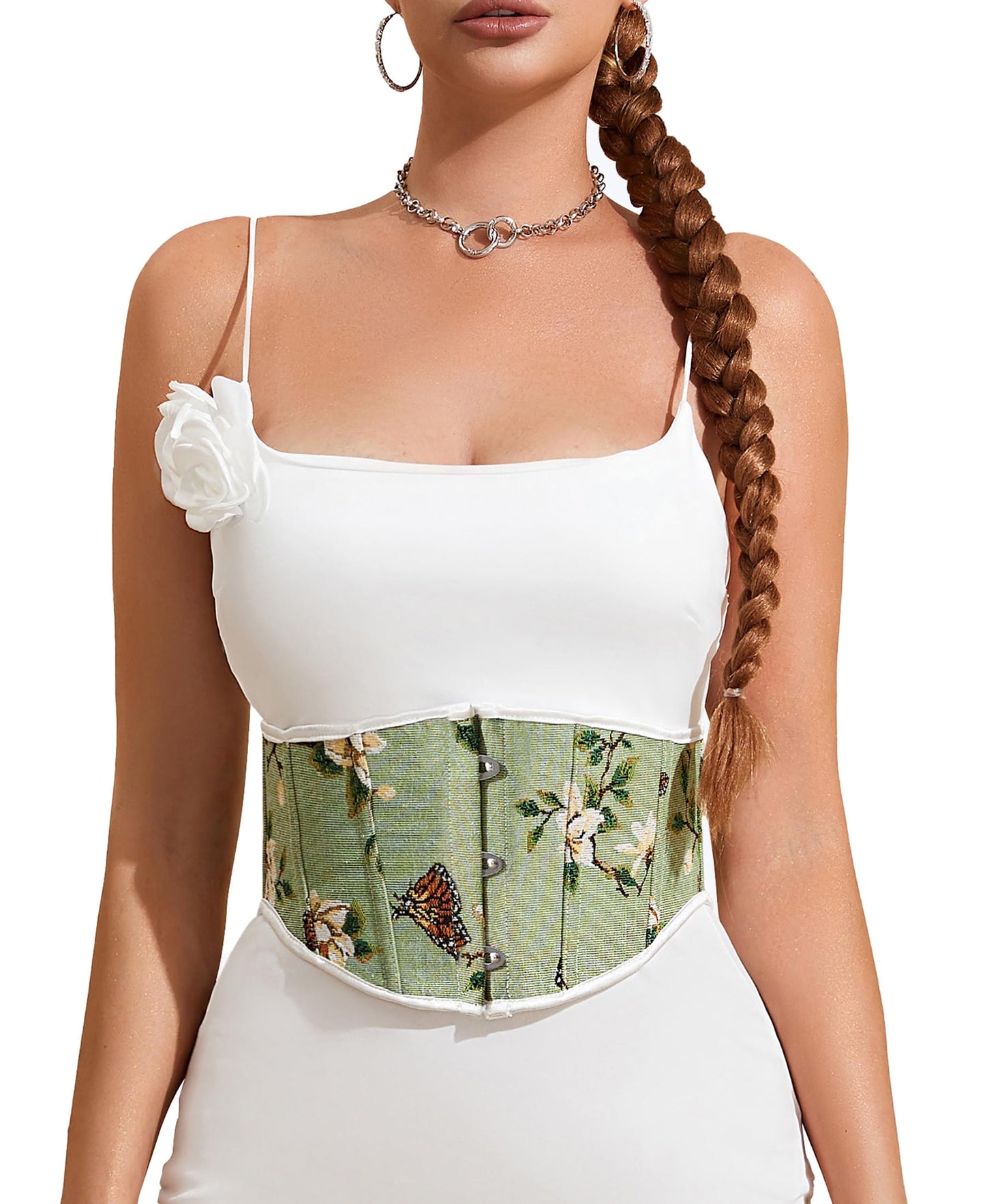 Corset Underbust Boned Corsets Bustier Waist Trainer