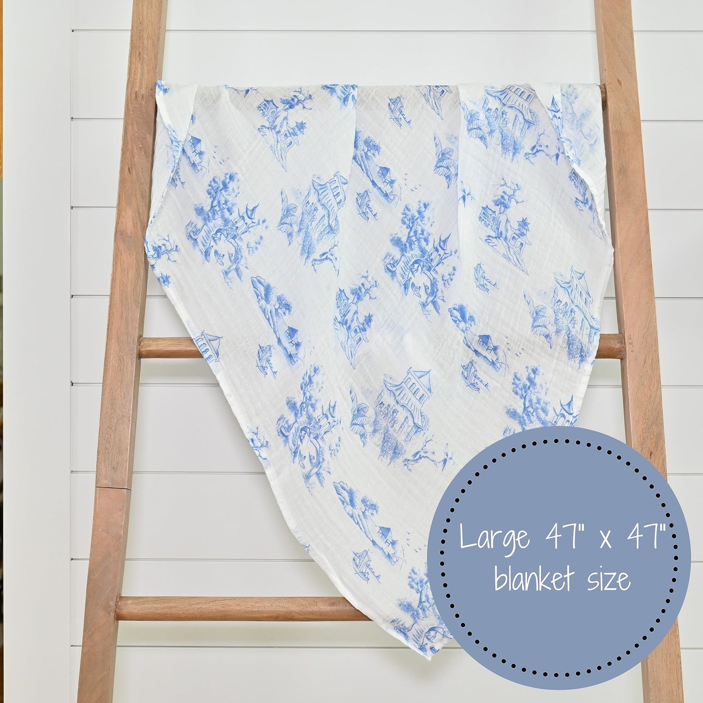 Cotton 100% Muslin Swaddle Blankets