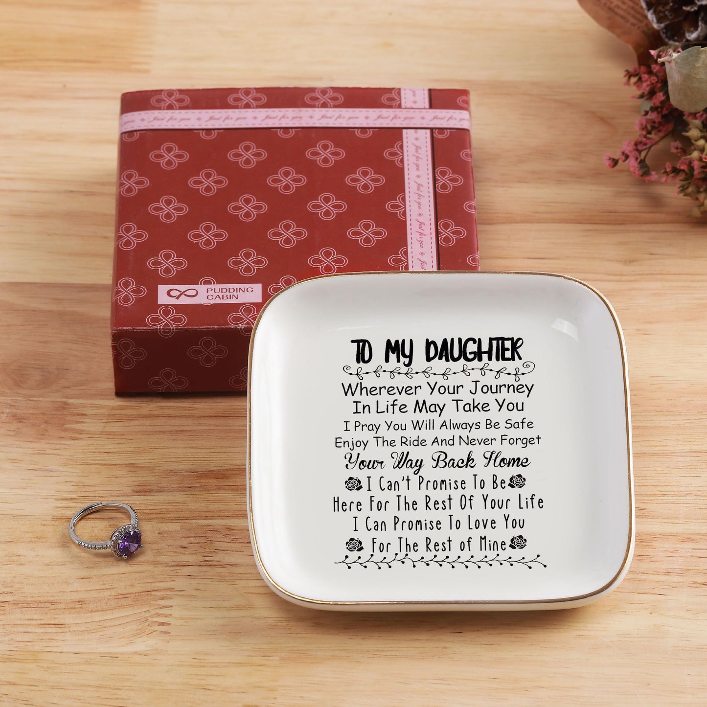 Inspirational Women Ring Dish