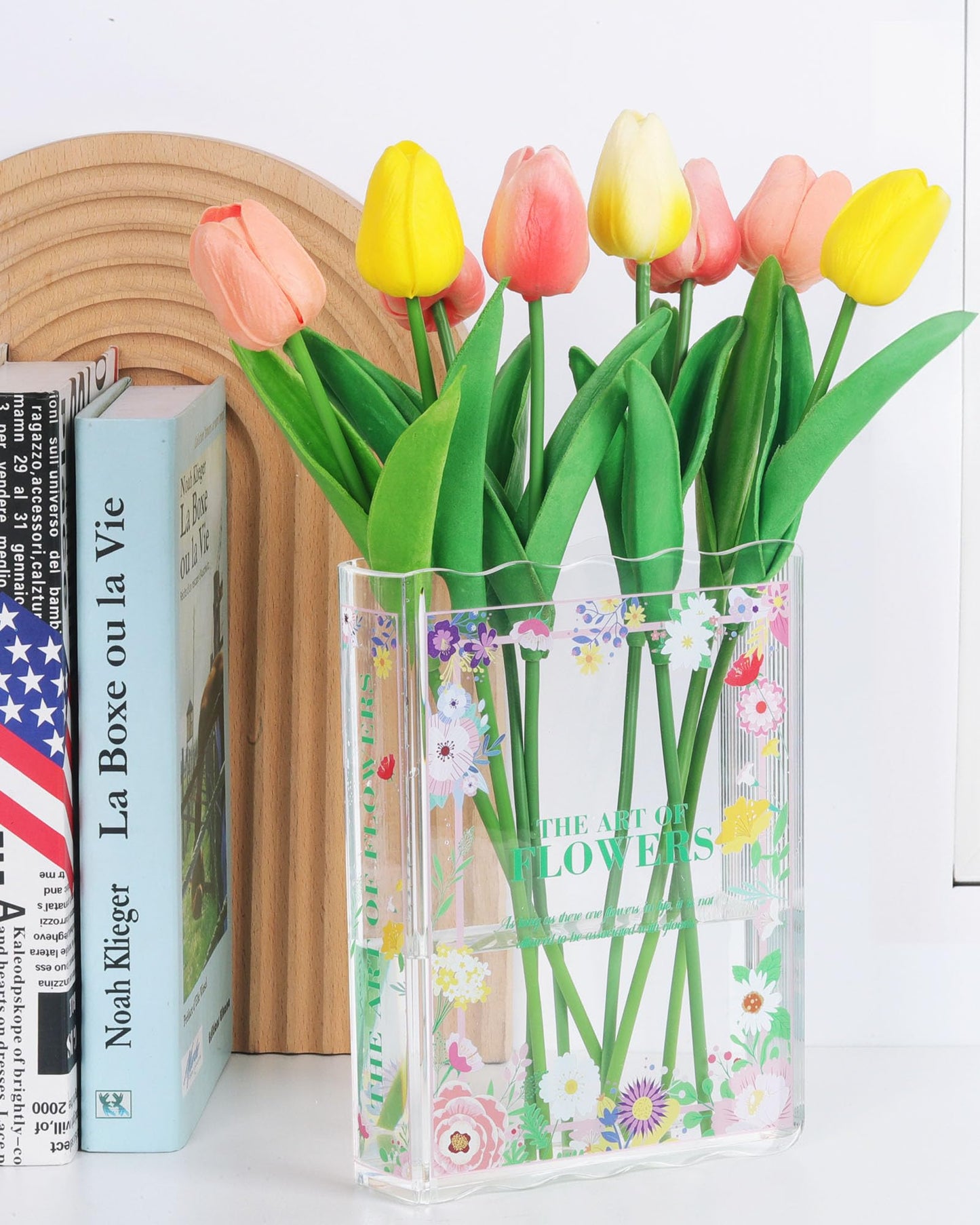 New Book-Shaped Flower Vase – Aesthetic Decor