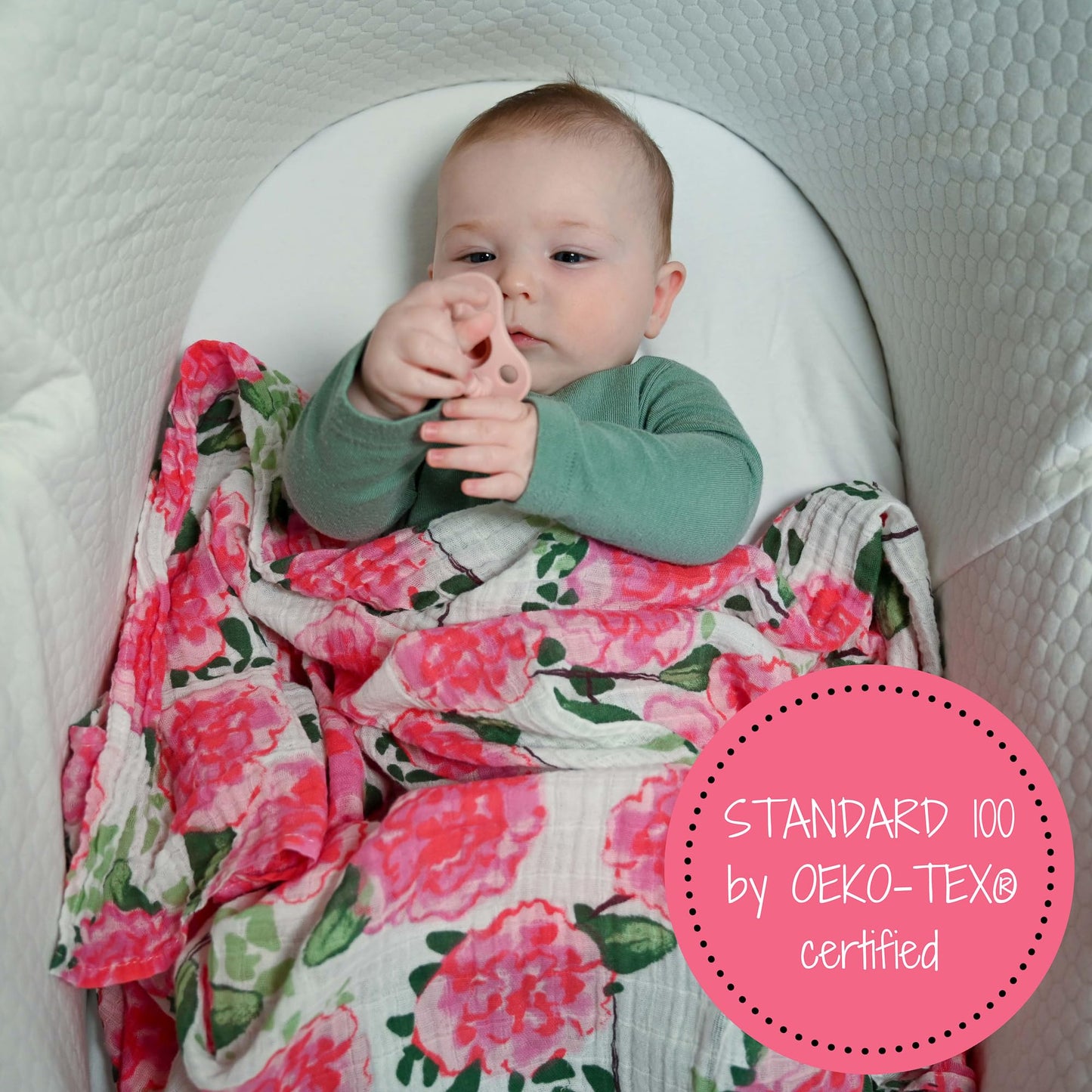 Cotton 100% Muslin Swaddle Blankets