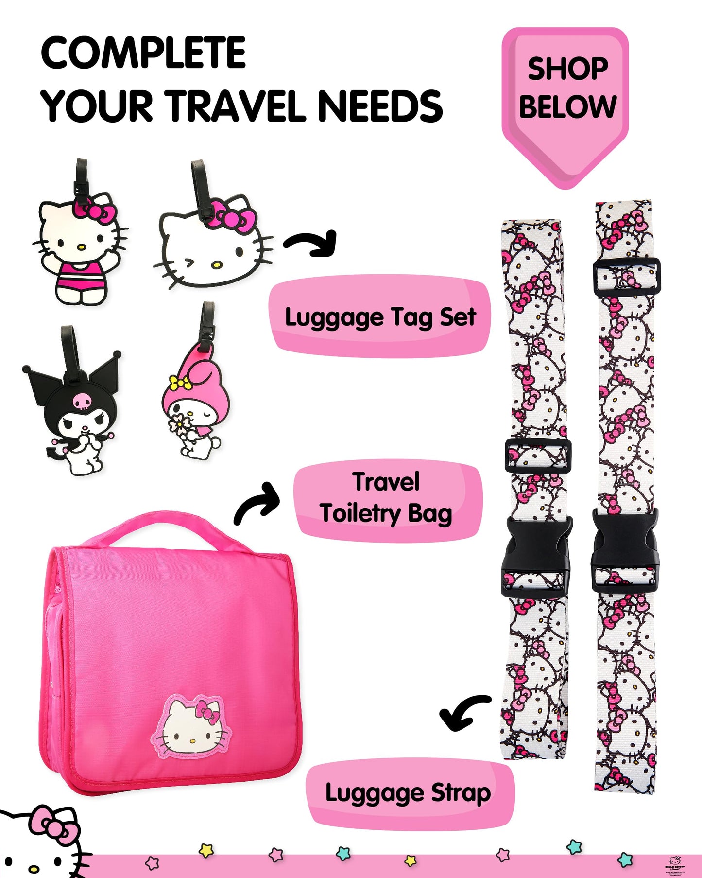 Hello Kitty Passport Holder for Travel