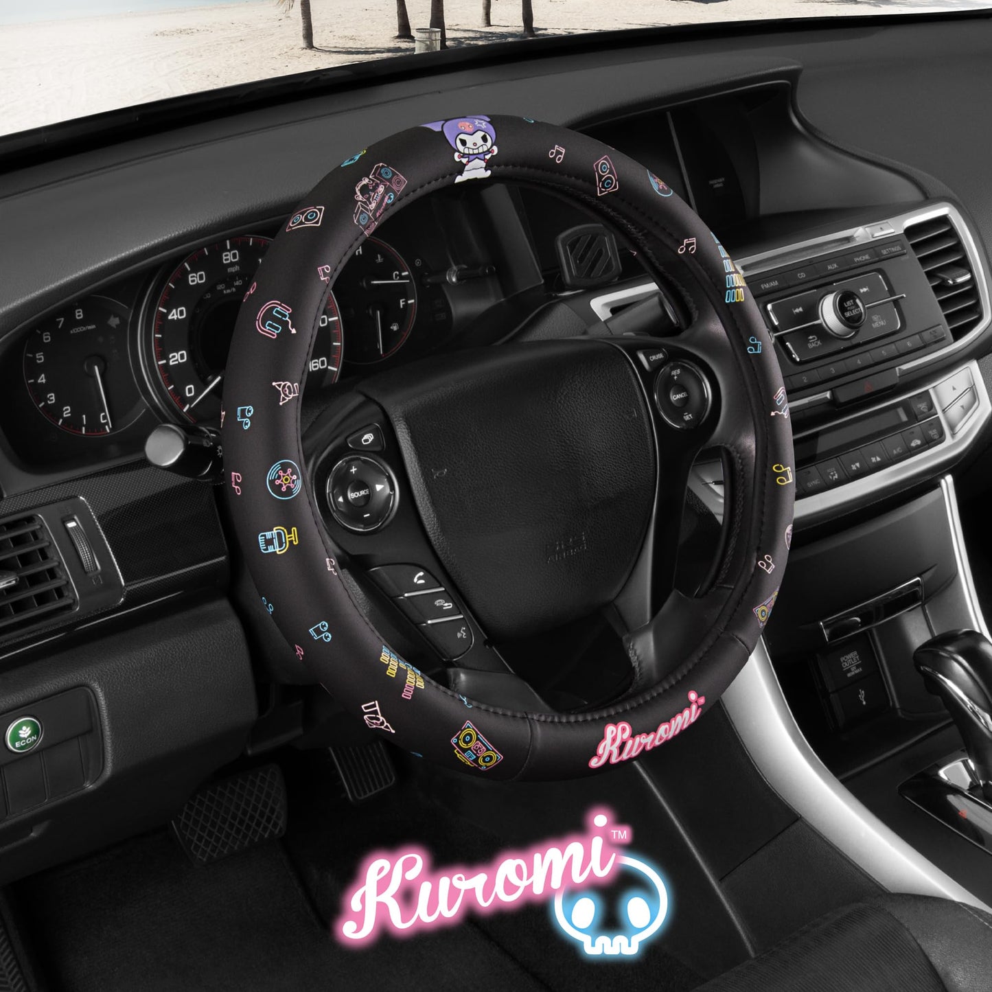 Hello Kitty Steering Wheel Cover, Universal Size 14.5-15