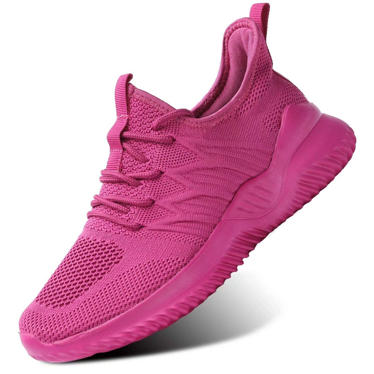 Womens Ladies Walking Running Shoes Slip On Lightweight Casual Tennis Sneakers