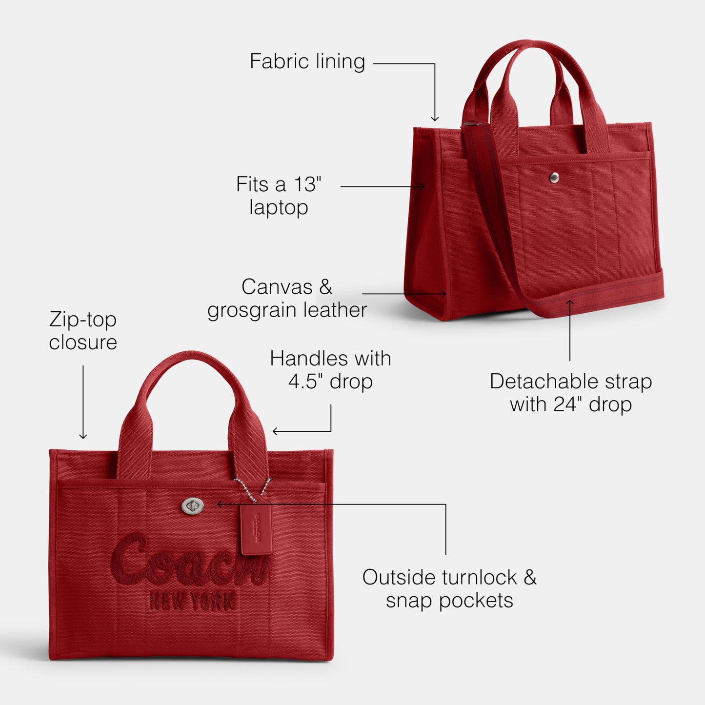 Coach Women's Cargo Tote