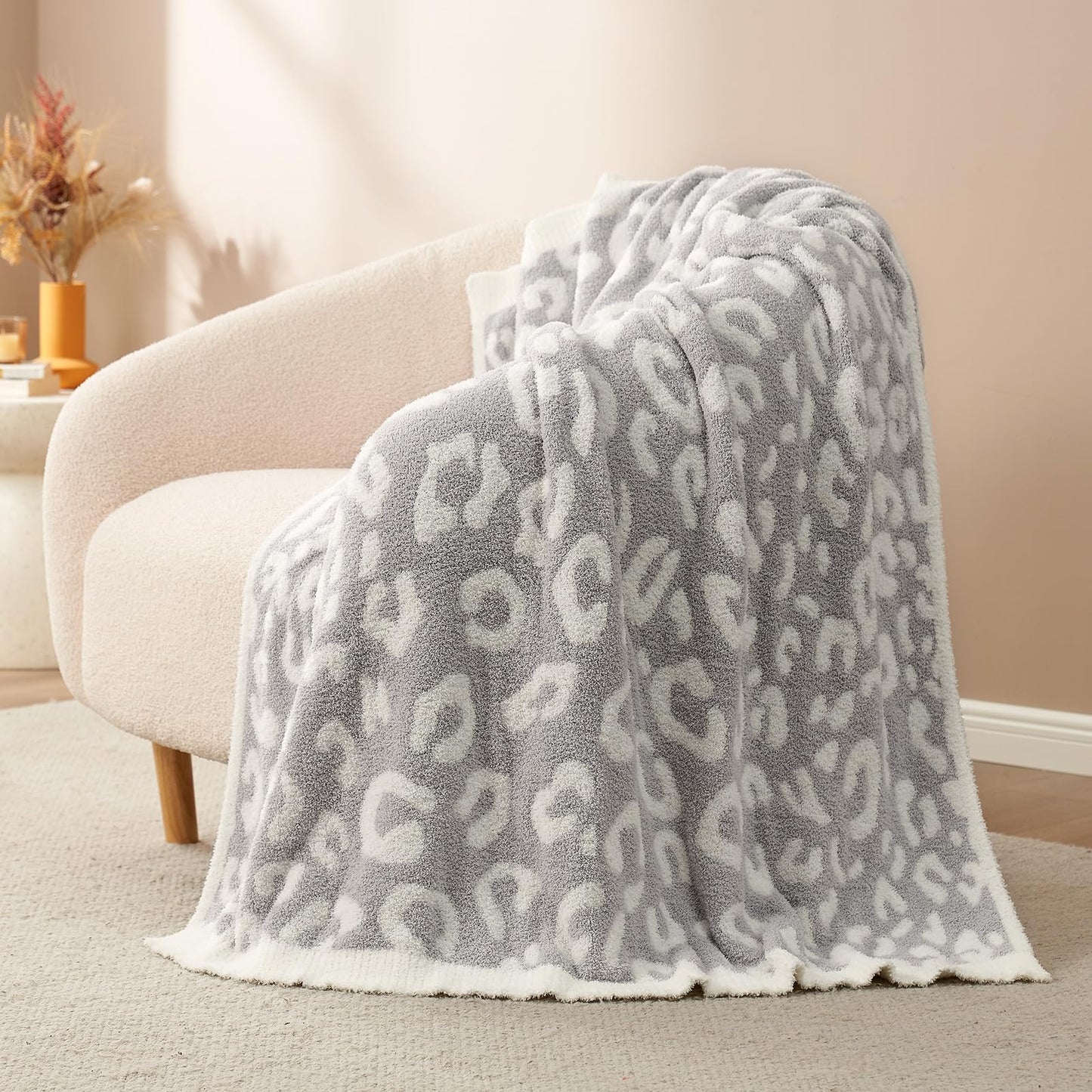 Throw Baby Blanket Microfiber Fluffy Warm Cozy Fuzzy Soft Throw Blanket Reversible Blankets