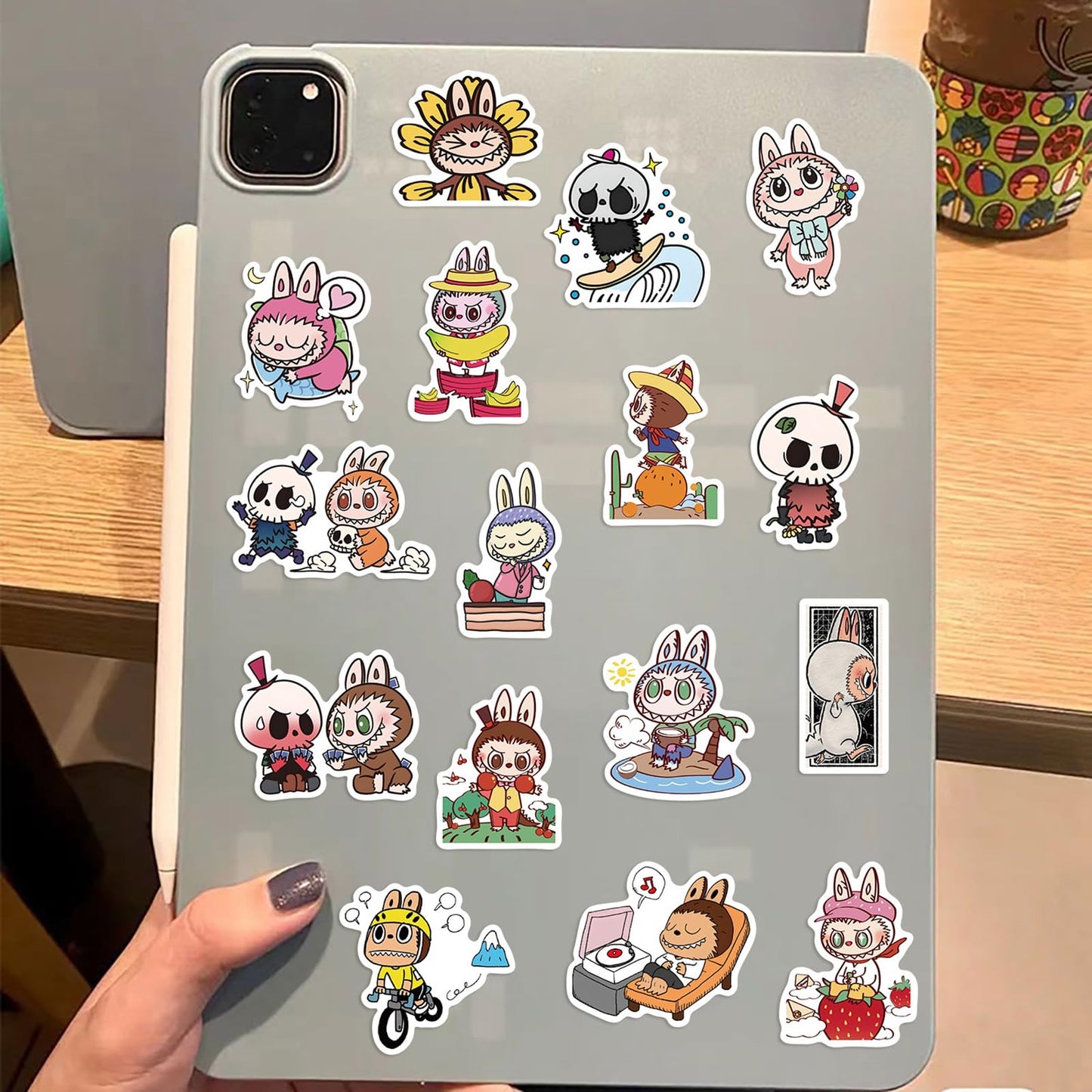 Kawaii Stickers, 50pcs Cute Cartoon Waterproof Vinyl Decal