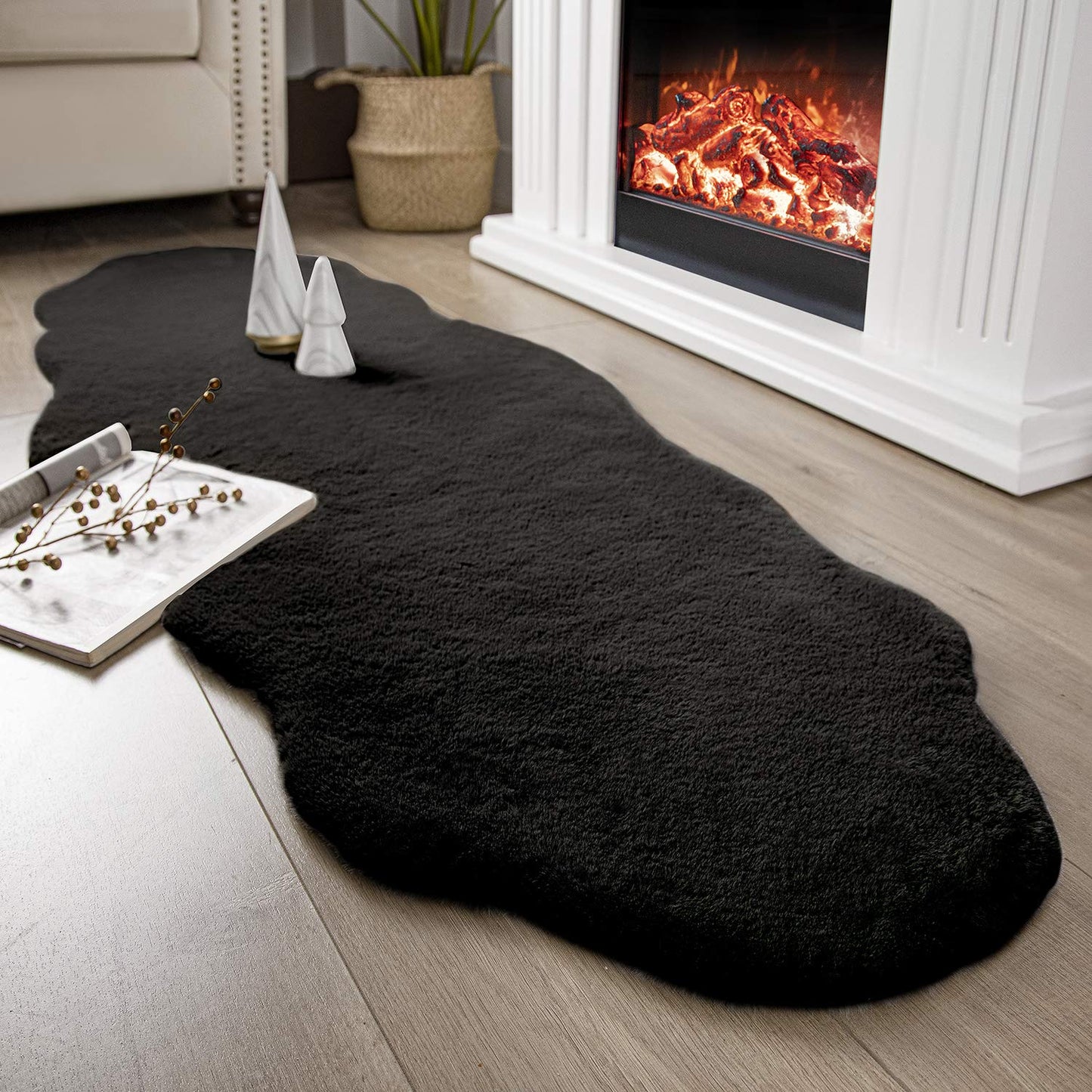 Ultra Soft Faux Area Rug