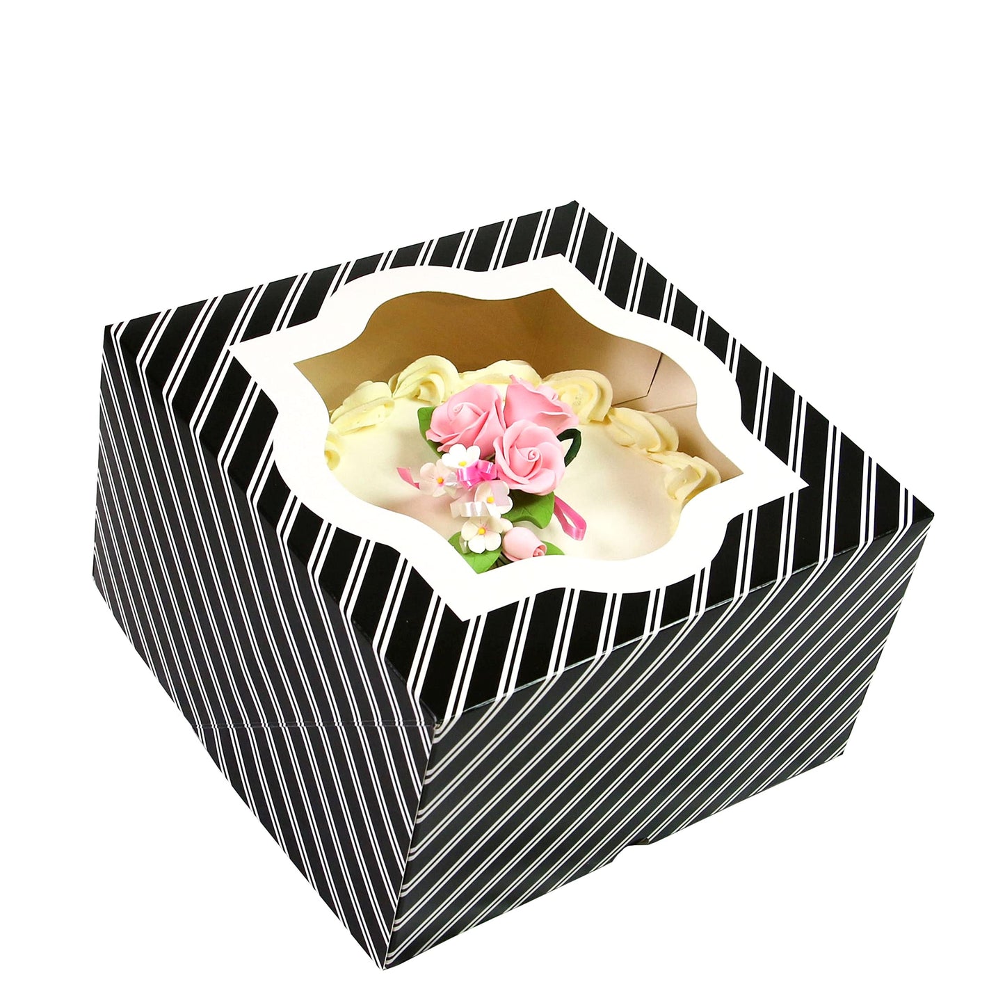 Extra Deep Square Cake Box with Window