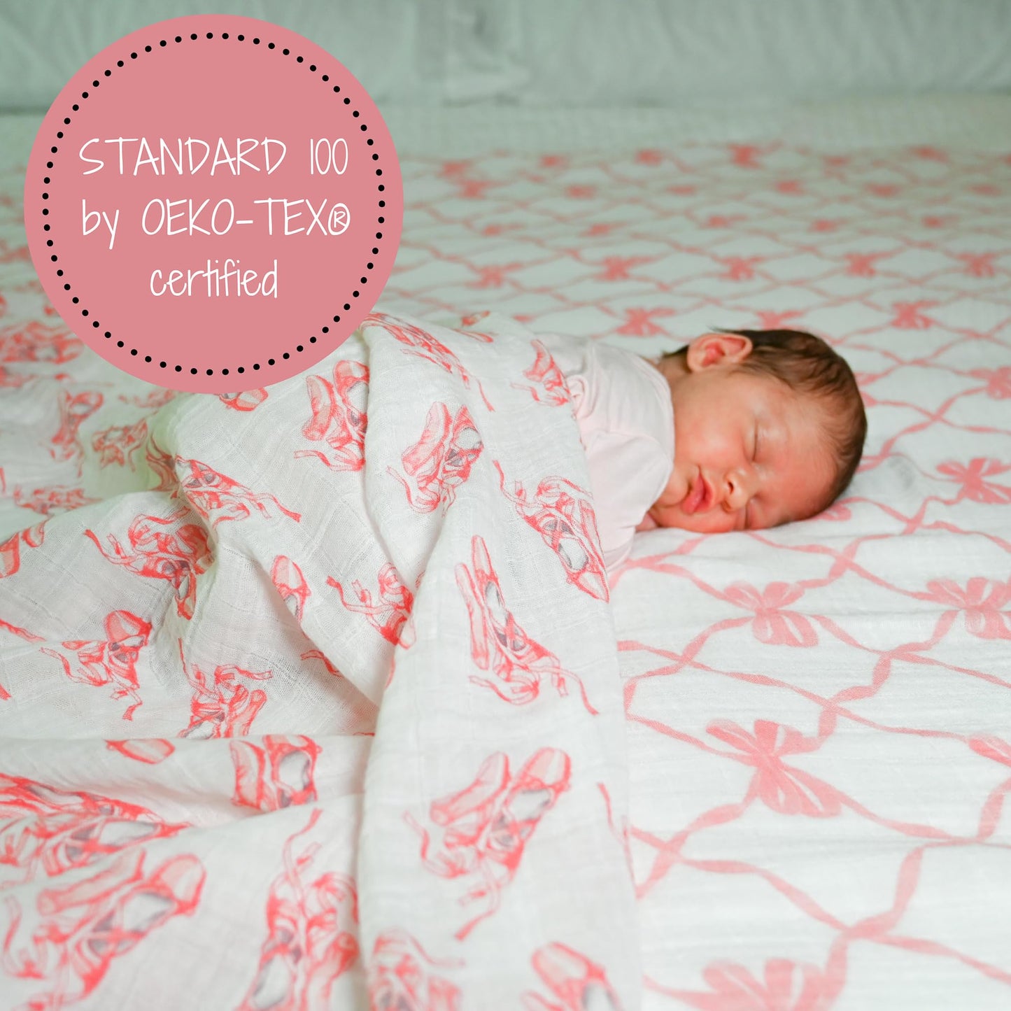 Cotton 100% Muslin Swaddle Blankets