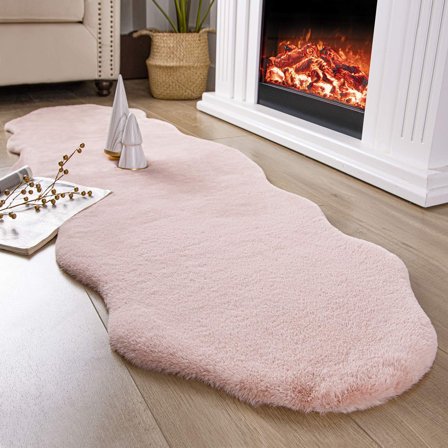 Ultra Soft Faux Area Rug