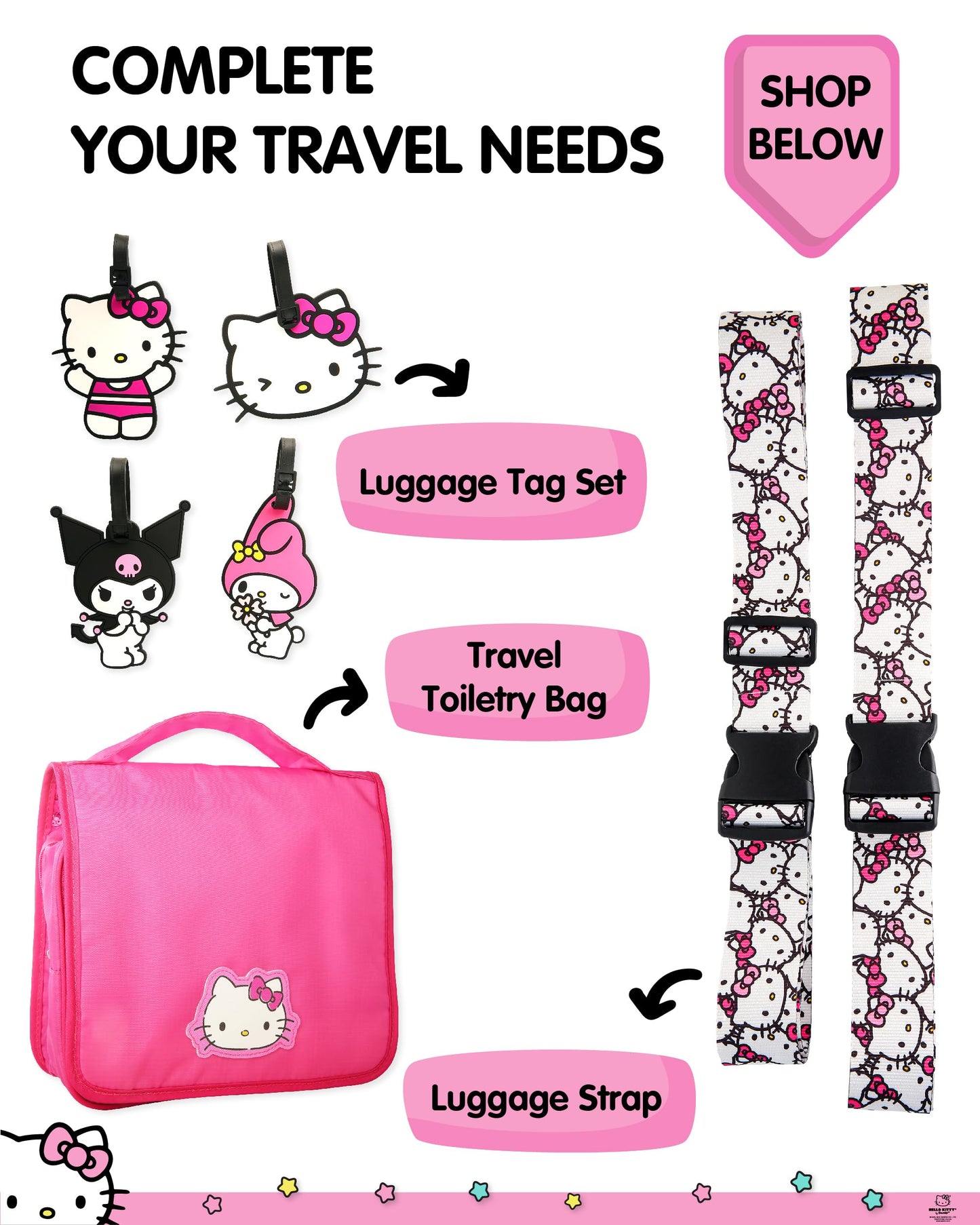 Hello Kitty Passport Holder for Travel