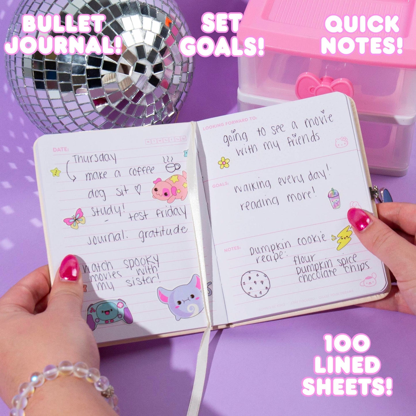 Sanrio Hello Kitty & Friends - My Melody, Kuromi, Kawaii & School Supplies