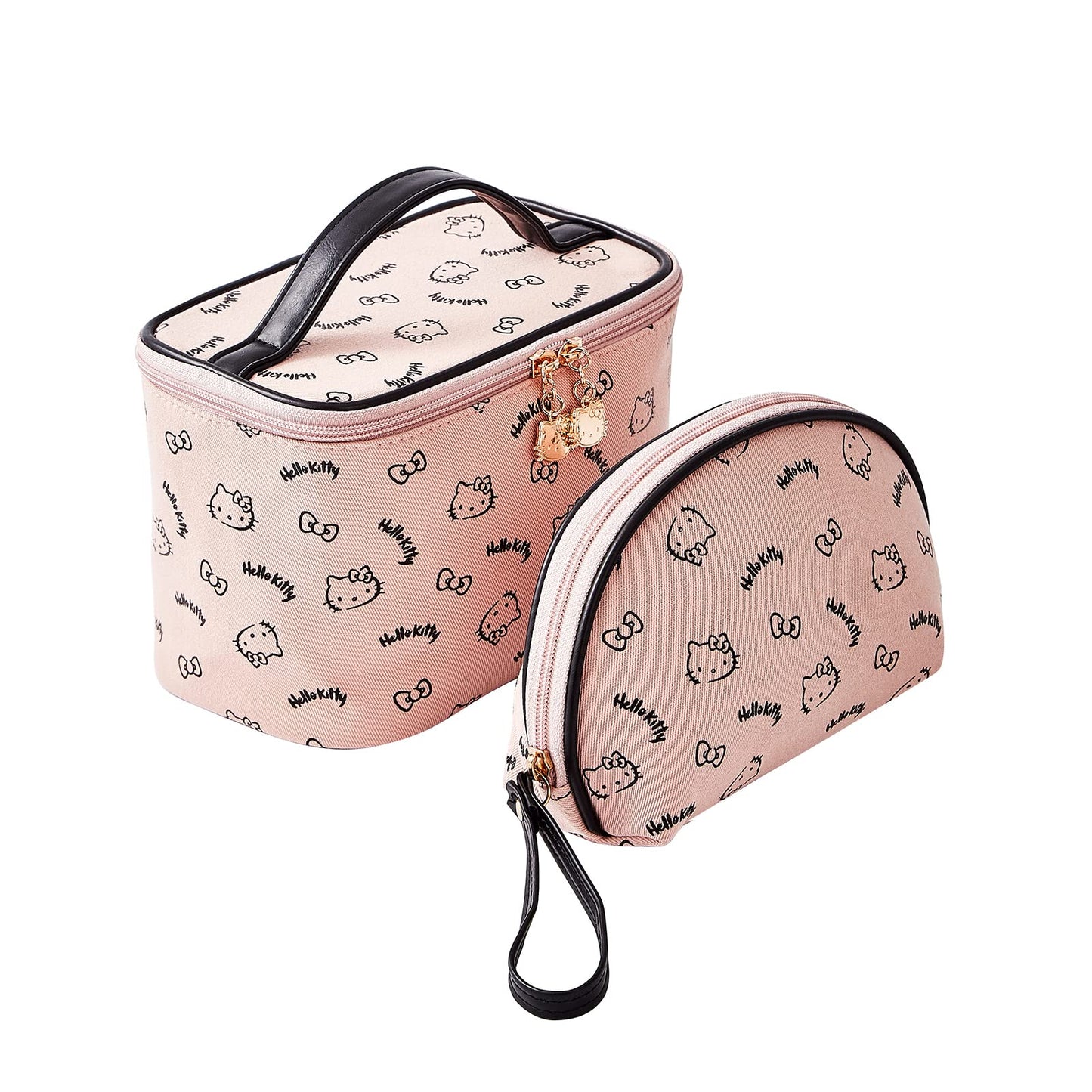 Hello Kitty Make up Bag Travel Cosmetic Bags - Cute Zipper Pouch Case Organizer