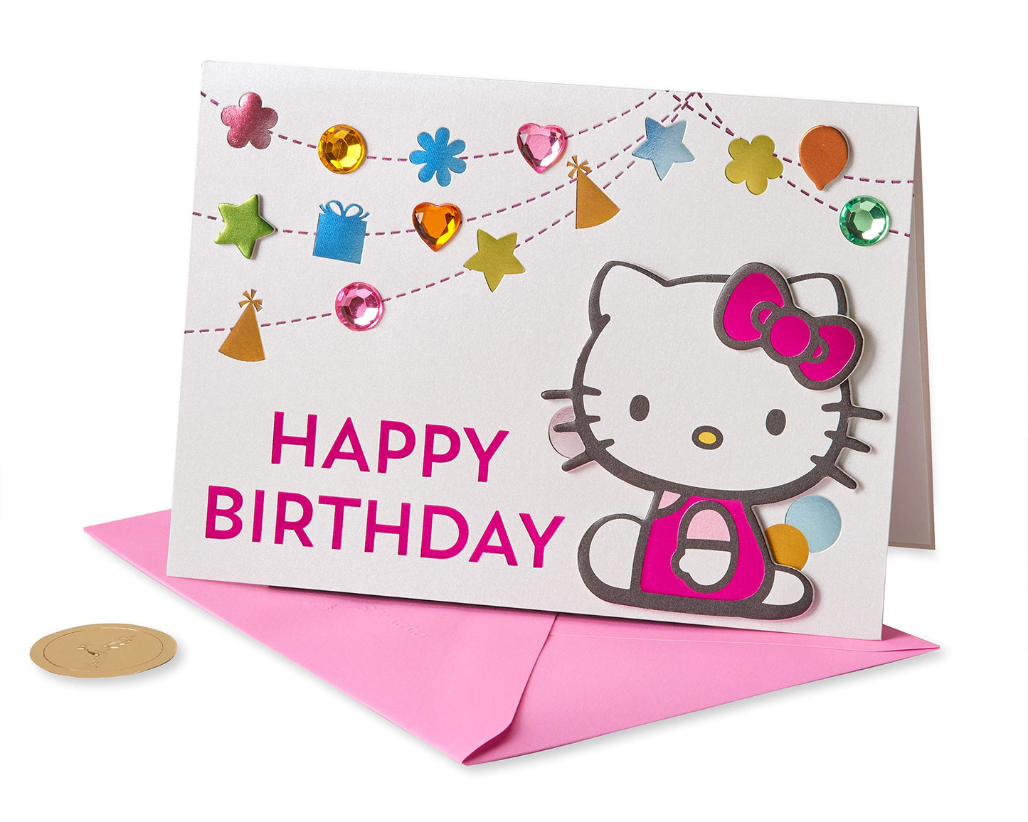 Hello Kitty Birthday Princess Card for Girl