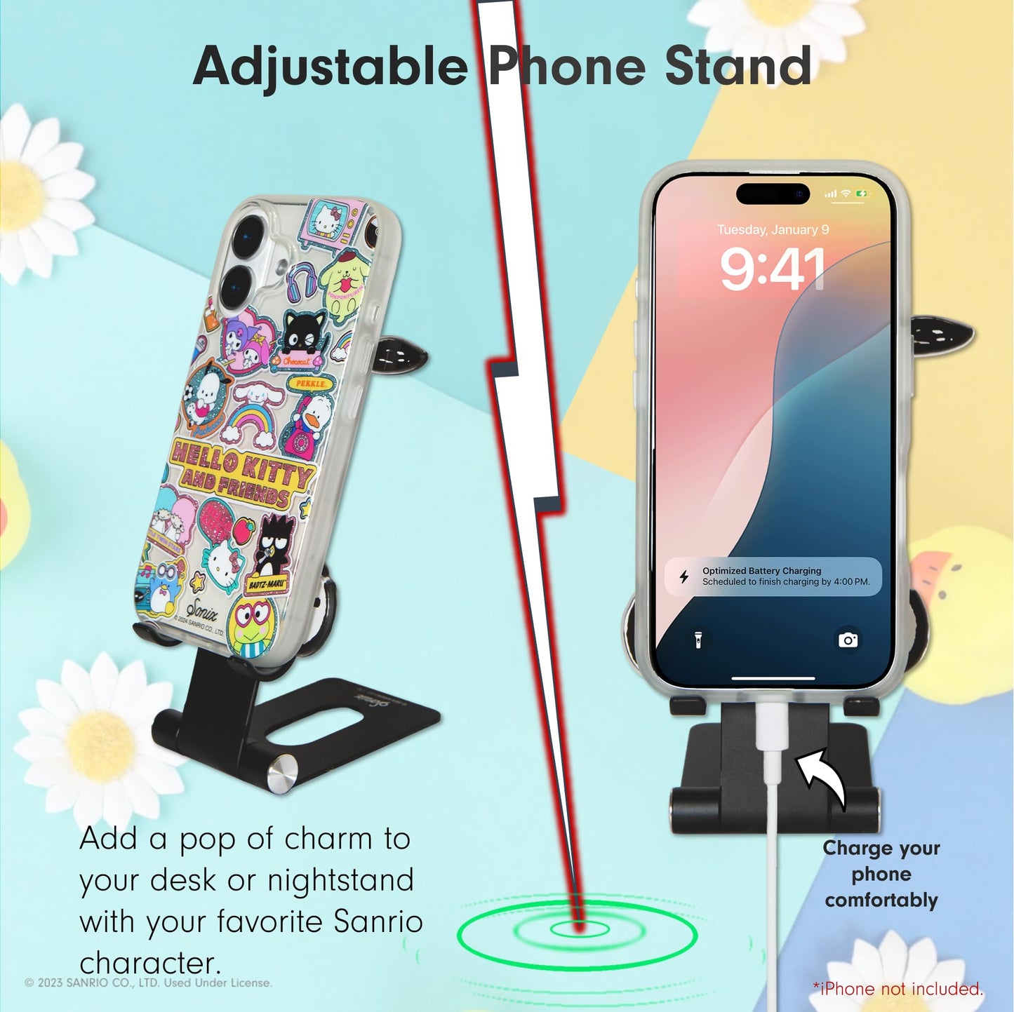 Sonix x Sanrio Character Phone Stand | Adjustable Cell Phone Holder