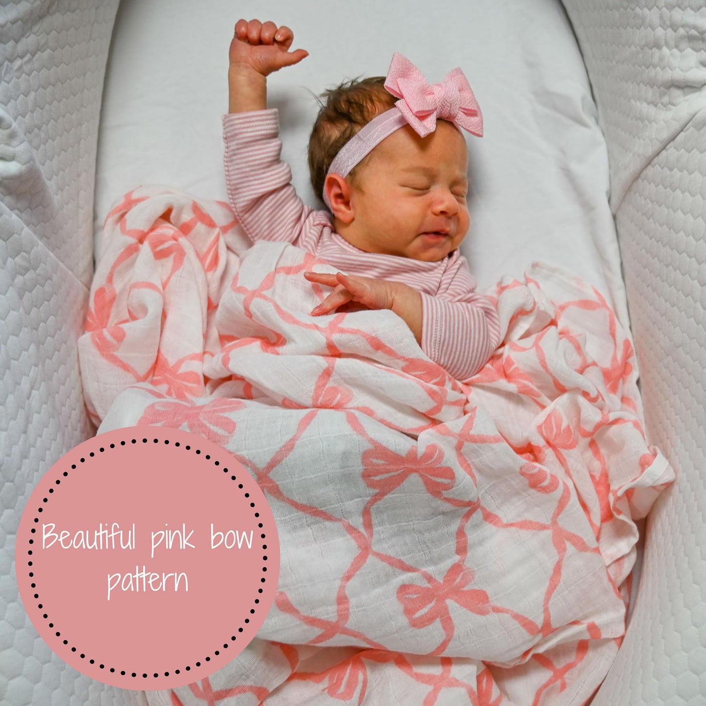 Cotton 100% Muslin Swaddle Blankets