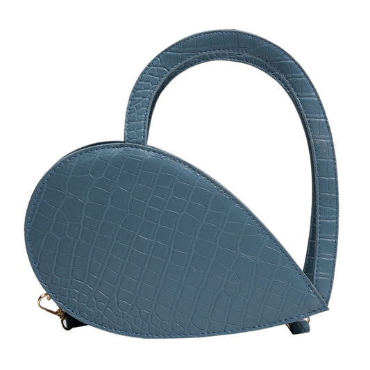 Love Hollow Shape Handbags One-shoulder