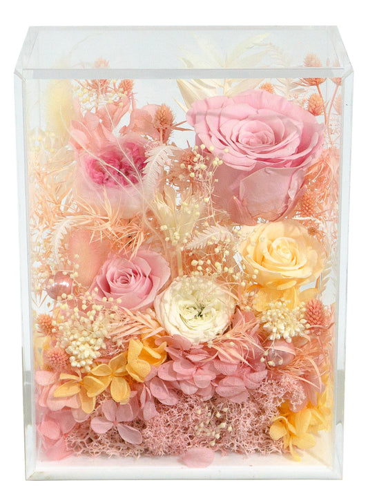 Long-Lasting Real Flowers, Handcrafted Preserved Rose Bush