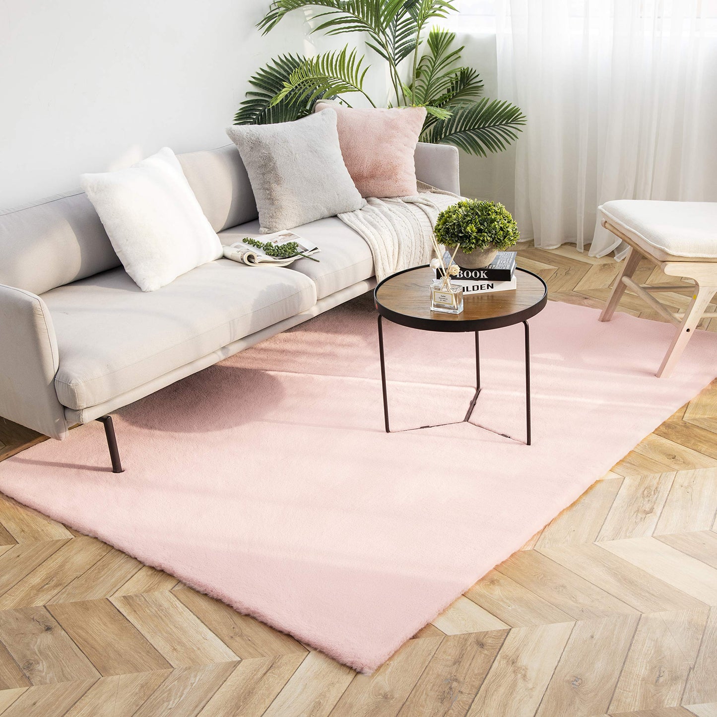 Ultra Soft Faux Area Rug