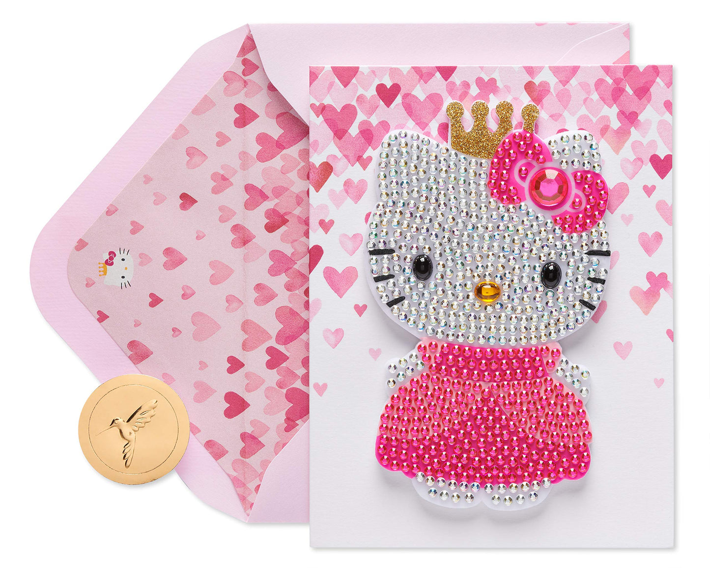 Hello Kitty Birthday Princess Card for Girl