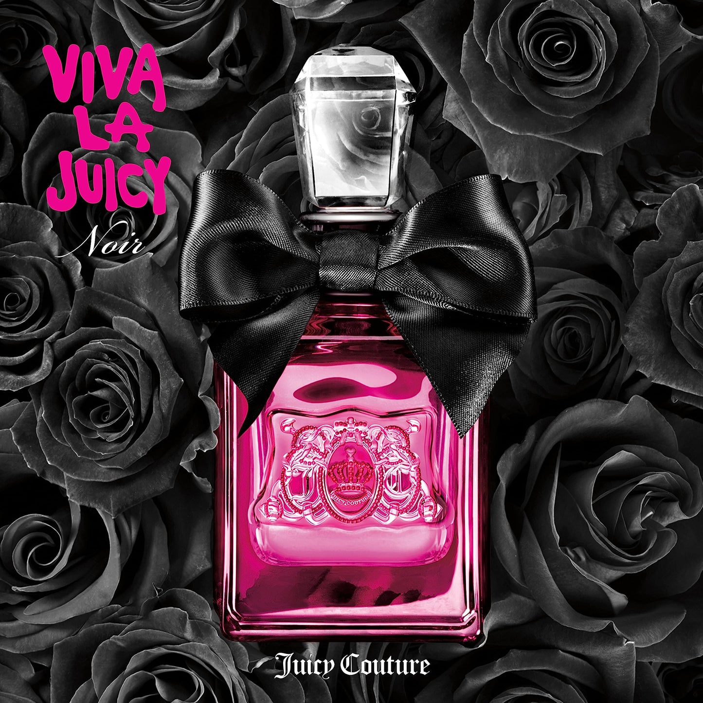 Juicy Couture Viva La Juicy Noir Eau De Parfum, Women's Perfume with Notes of Wild Berries, Gardenia & Amber - Fruity & Floral