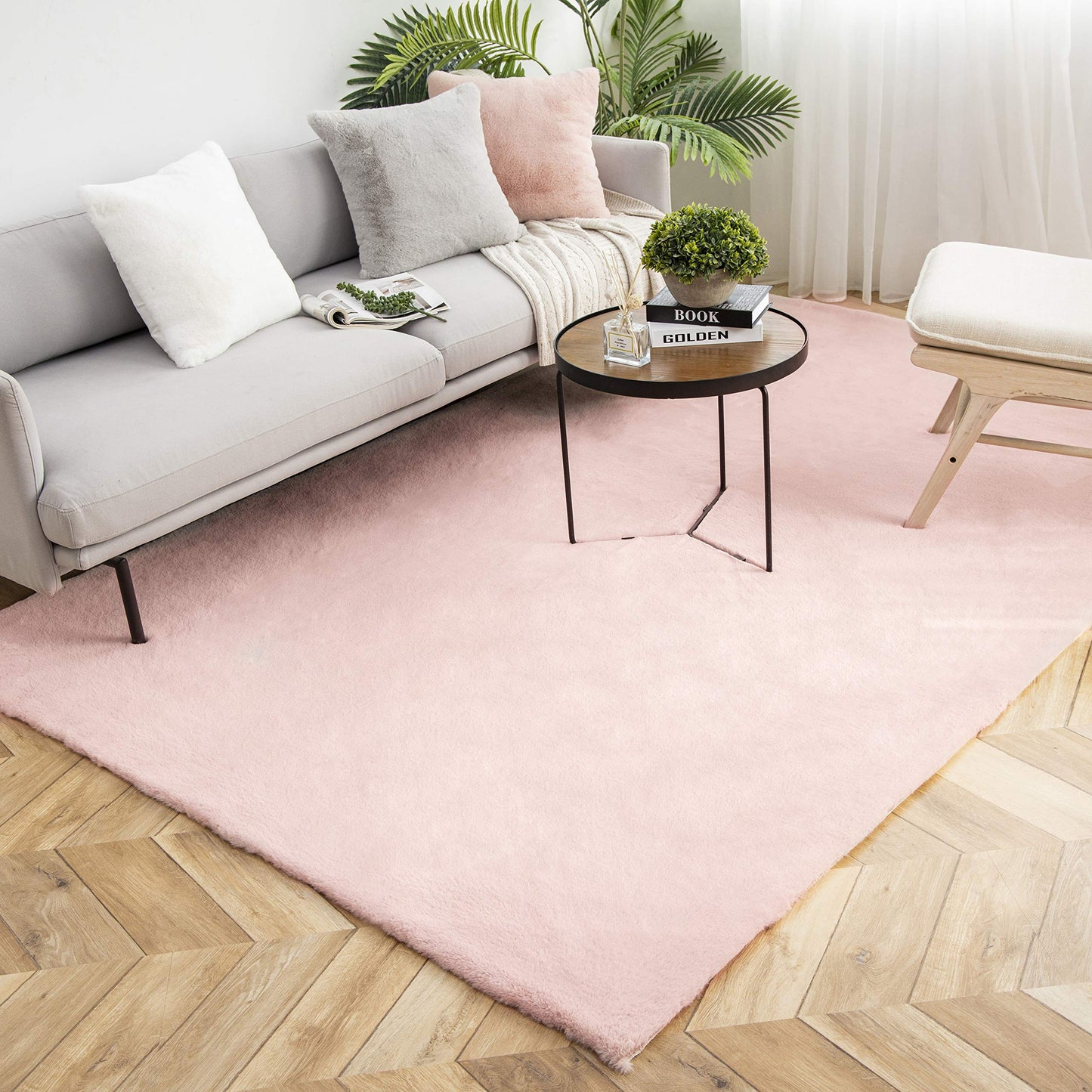 Ultra Soft Faux Area Rug