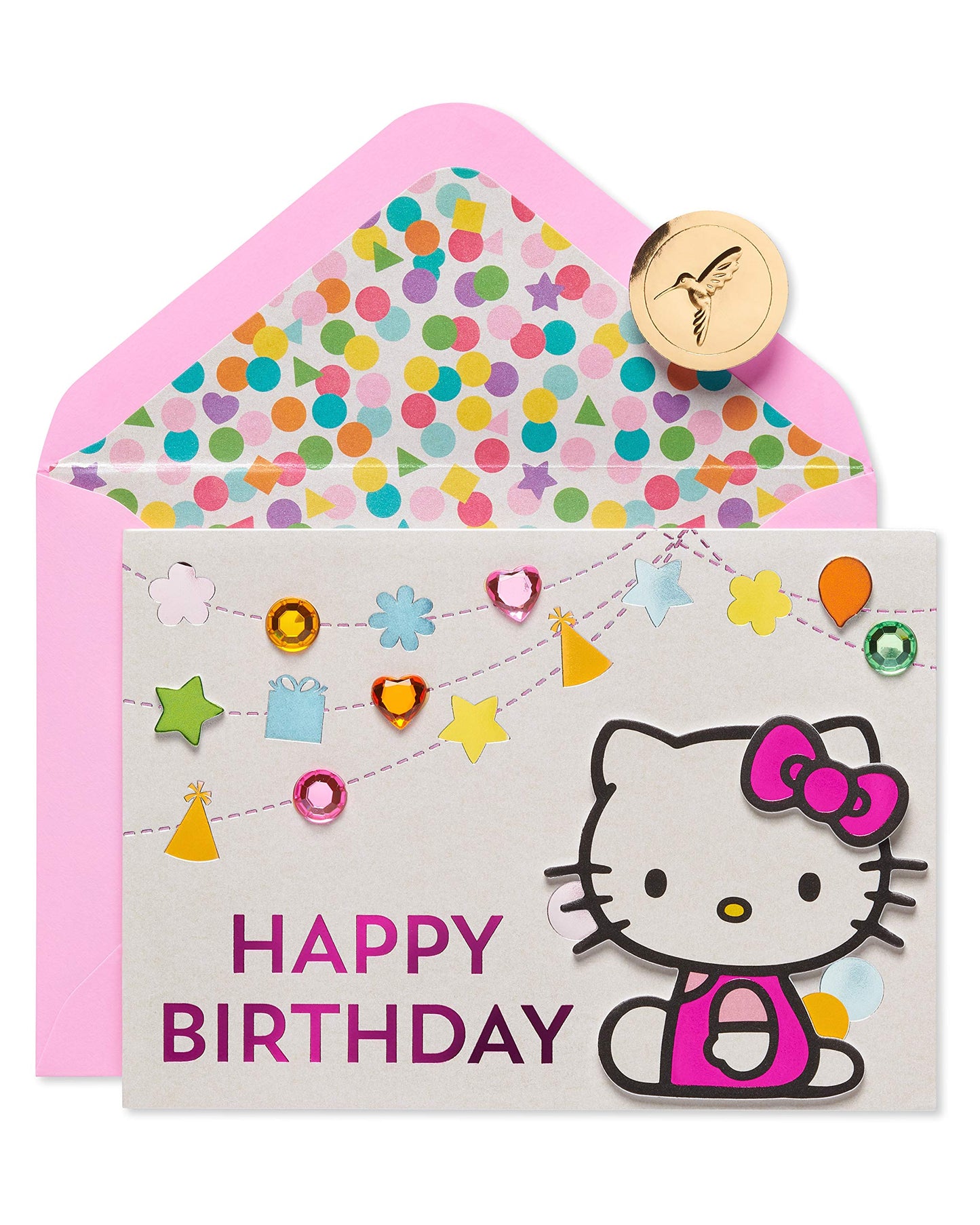 Hello Kitty Birthday Princess Card for Girl