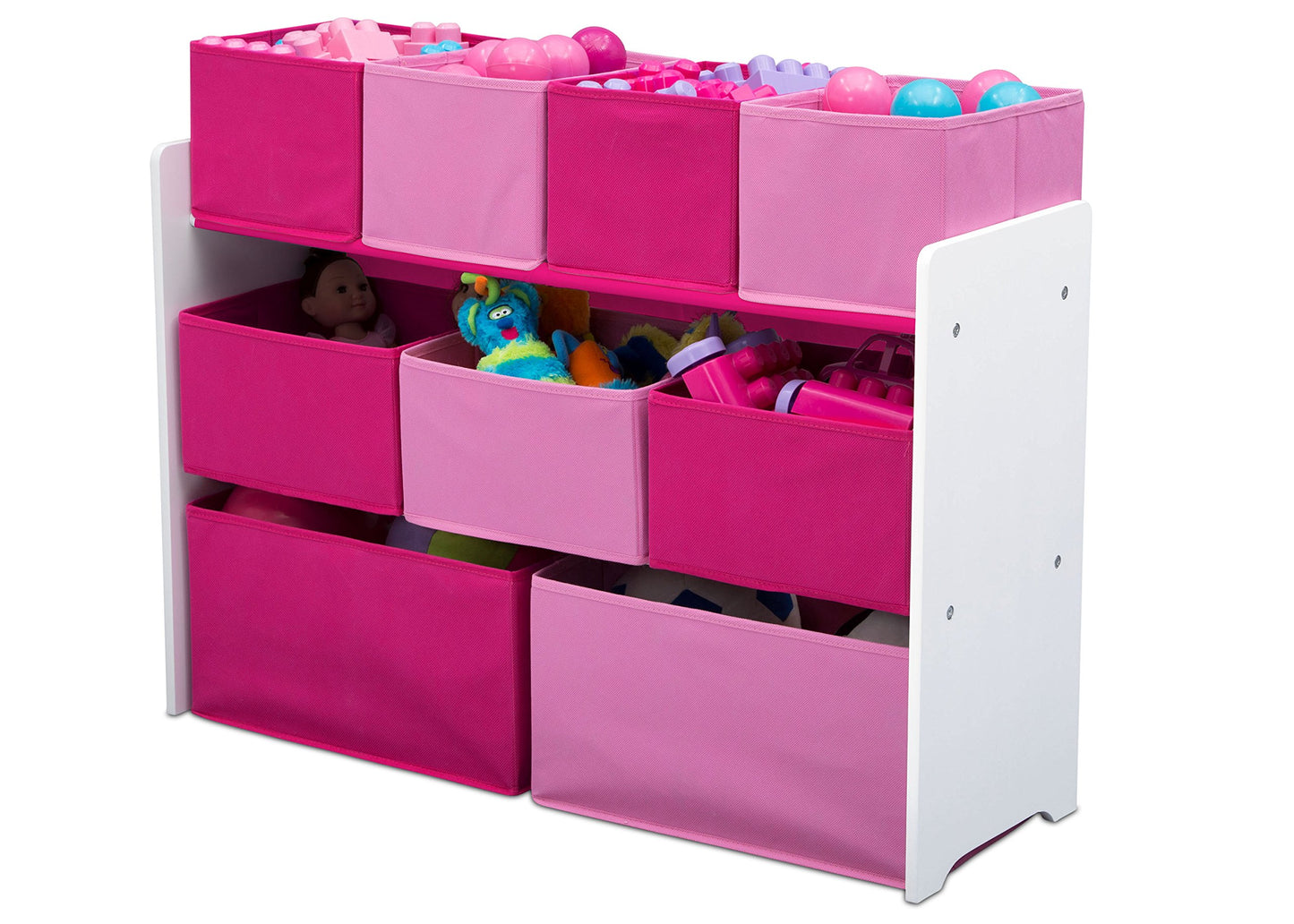 Delta Children Deluxe Multi-Bin Toy Organizer with Storage Binsm