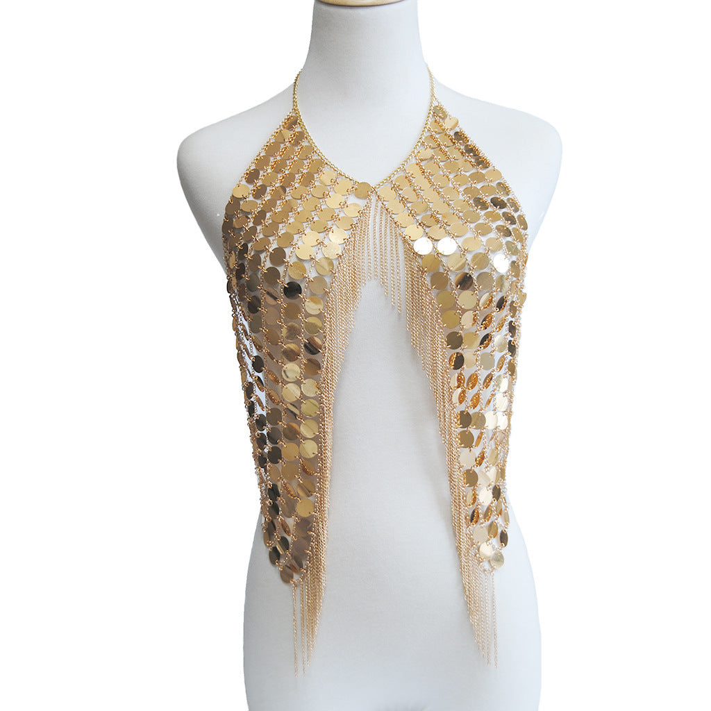 Handmade Sequin Body Chain