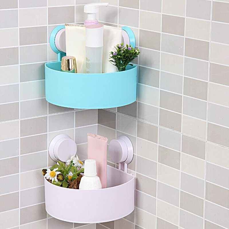 Funky Colors Bathroom Corner Shelf