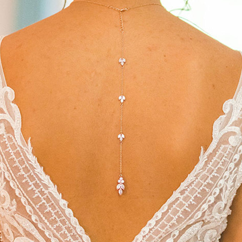 Women Back Chain Body Chain Jewelry